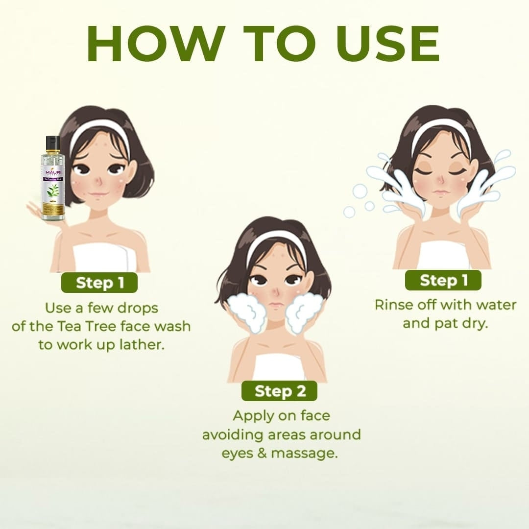 TEA TREE FACE WASH