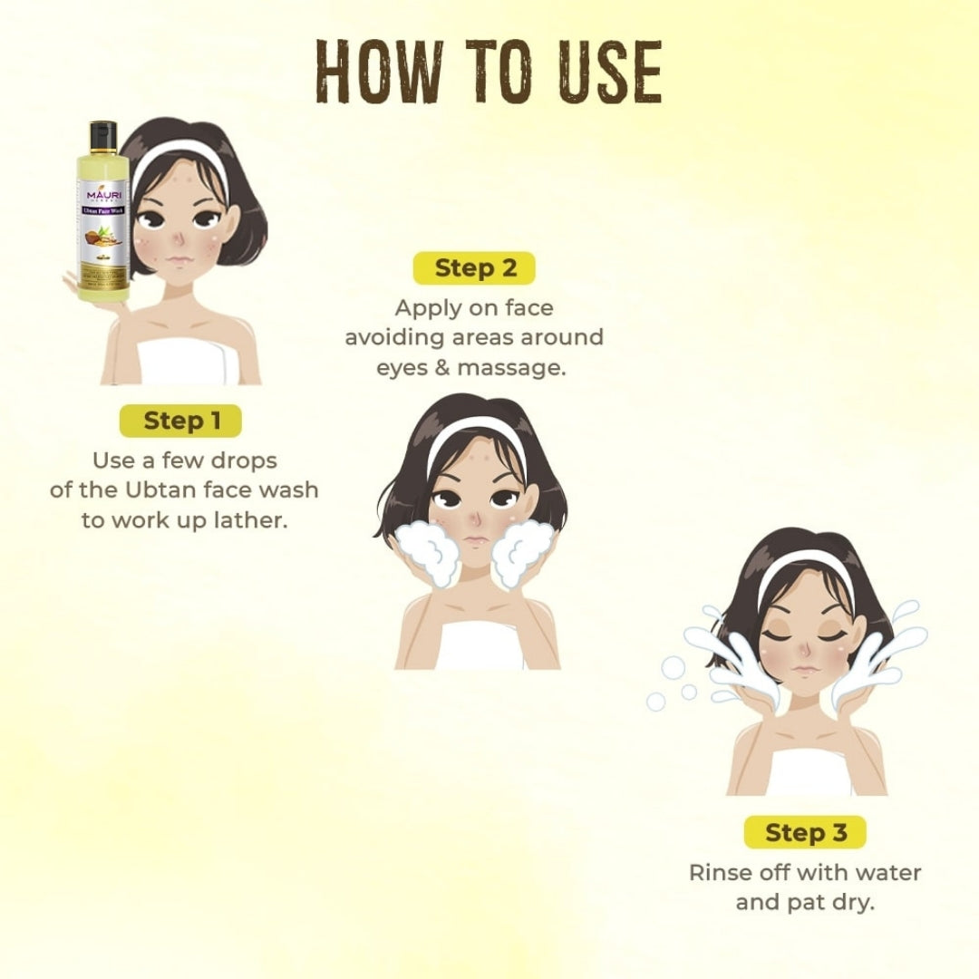 UBTAN FACE WASH