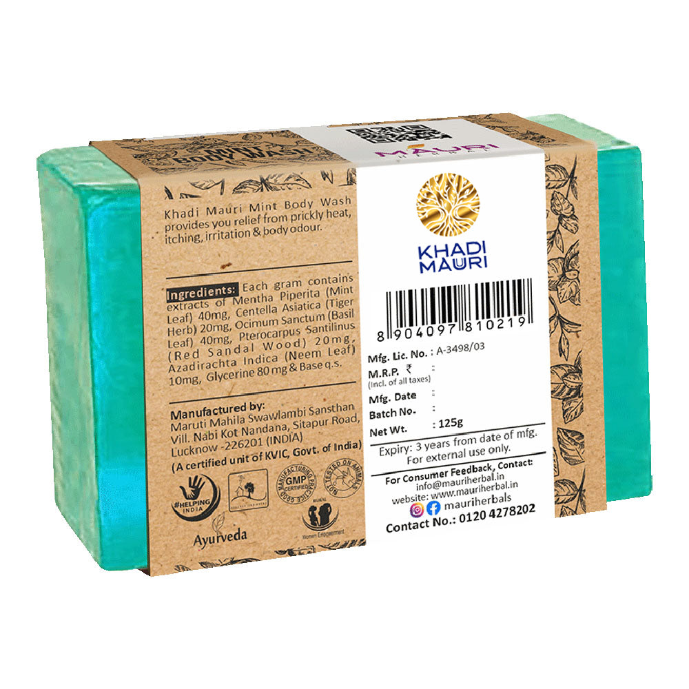 Mauri Herbal Mint Body Wash