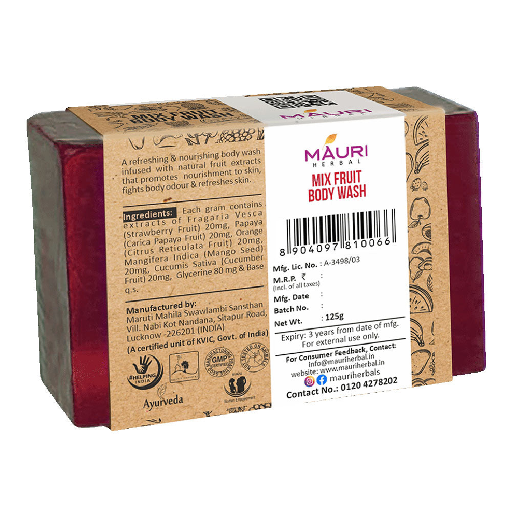 Mauri Herbal Mix Fruit Body Wash
