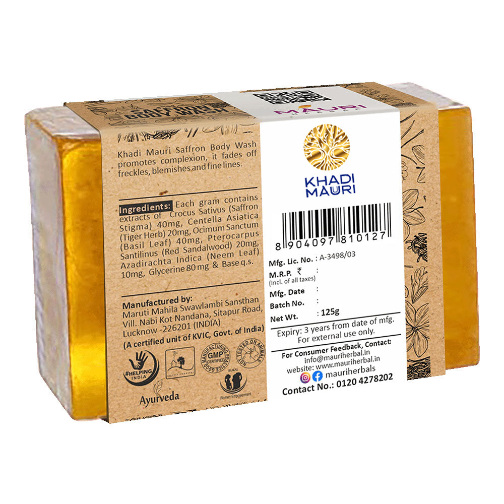 Mauri Herbal Saffron Body Wash