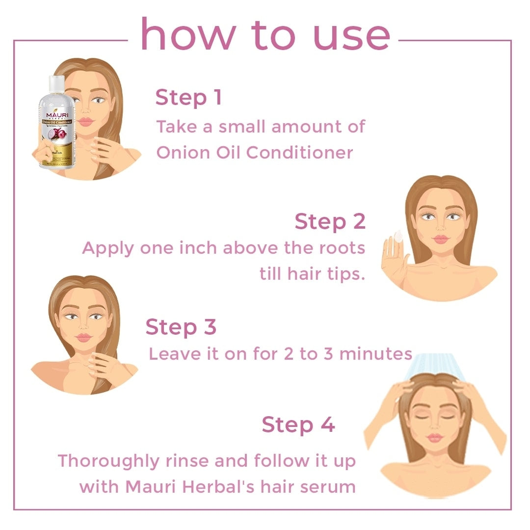 Onion oil conditioner