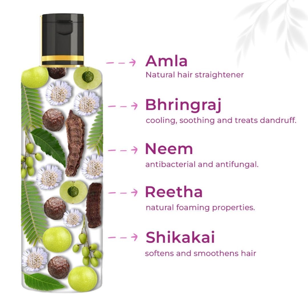 Amla & Bhringraj Shampoo - Khadi mauri - 