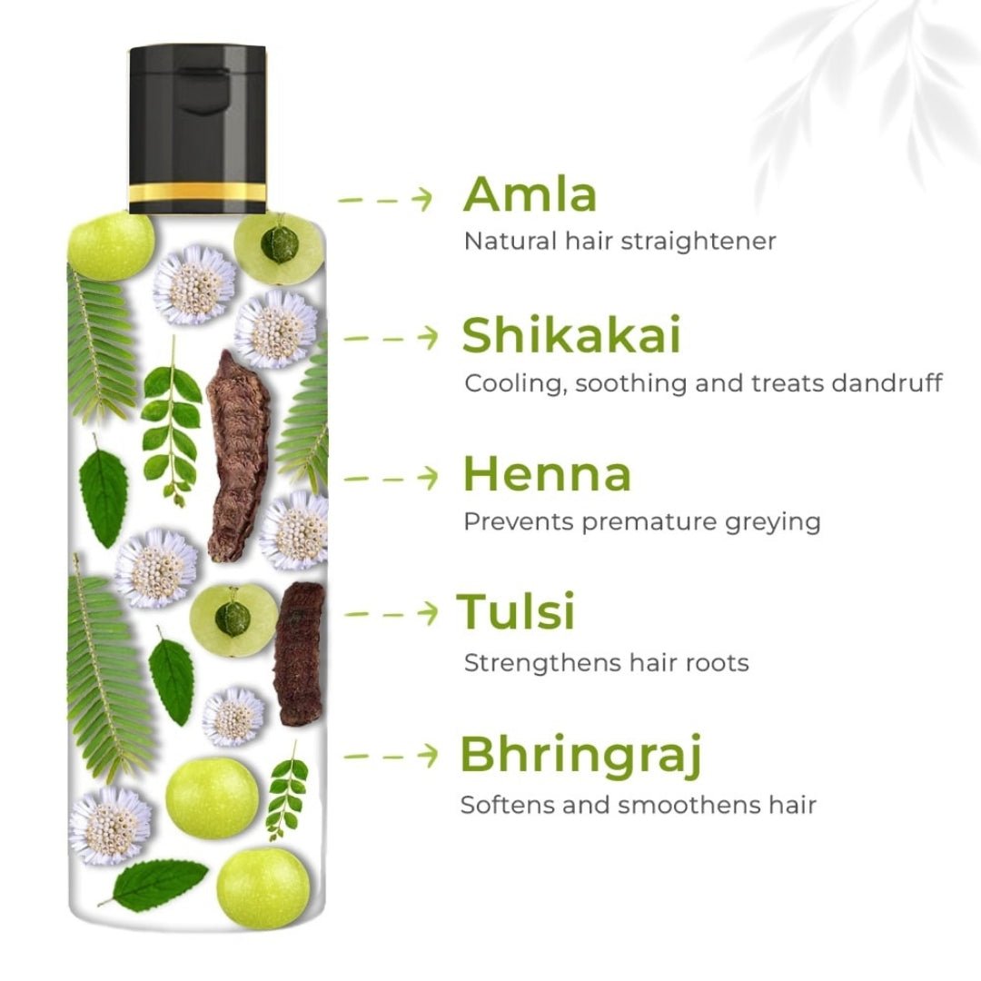 Amla Shikakai Shampoo - Khadi mauri - 