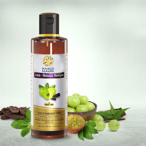 Amla Shikakai Shampoo - Khadi mauri - 