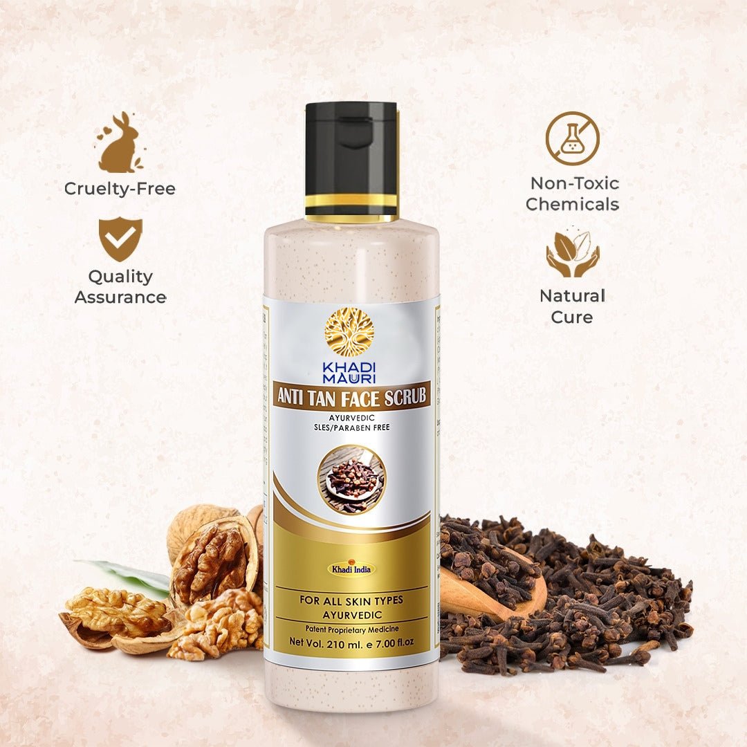 Anti - Tan Face Scrub - Khadi mauri - 