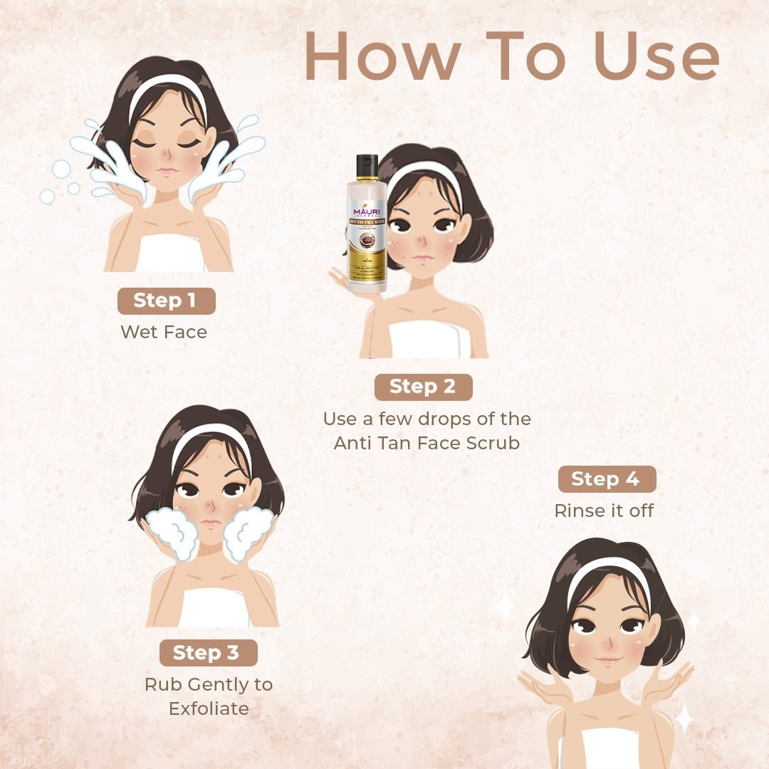 Anti - Tan Face Scrub - Khadi mauri - 