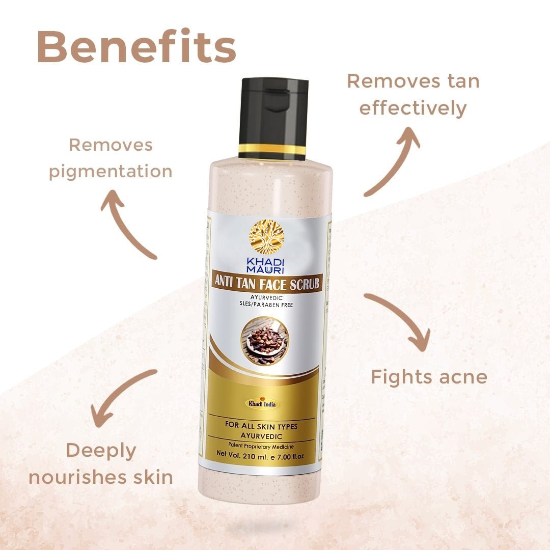 Anti - Tan Face Scrub - Khadi mauri - 
