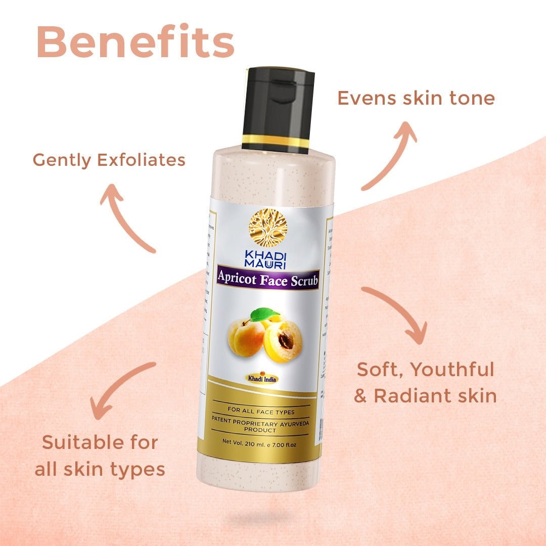 Apricot Face Scrub - Khadi mauri - 