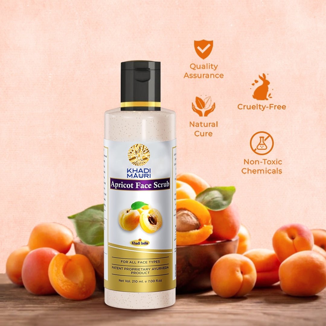 Apricot Face Scrub - Khadi mauri - 