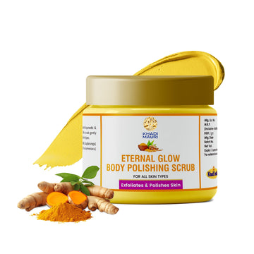 Eternal Glow Turmeric Body Polishing Scrub by Khadi Mauri Herbals - Khadi mauri - 