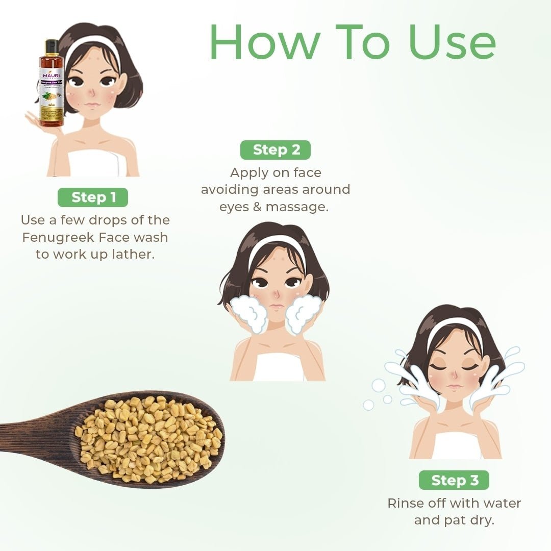 Fenugreek face wash - Khadi mauri - 