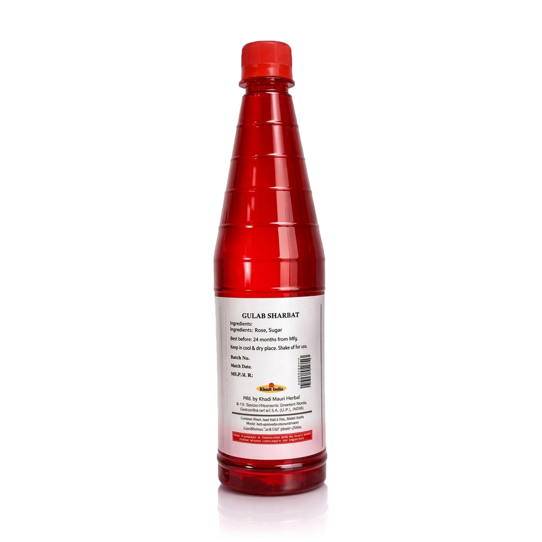Khadi Mauuri Gulab Sharbat 700ML - Khadi mauri - 