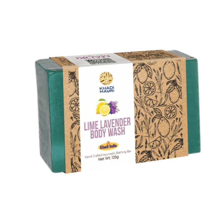 Mauri Herbal Lime Lavender Body Wash - Khadi mauri - 