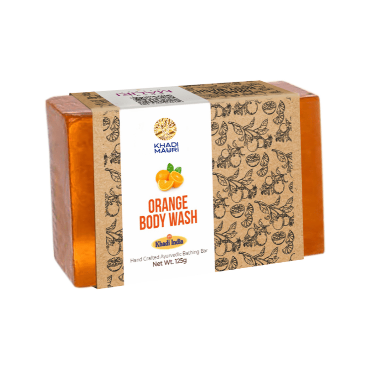 Mauri Herbal Orange Body Wash - Khadi mauri - 