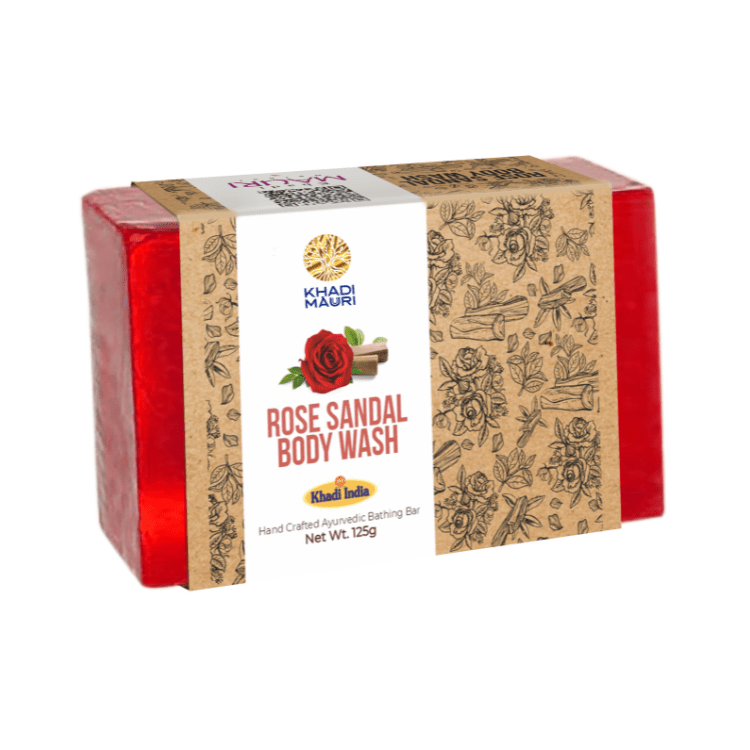 Mauri Herbal Rose Body Wash - Khadi mauri - 