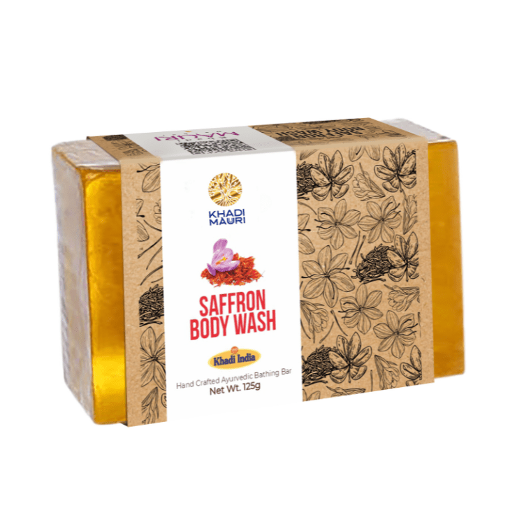 Mauri Herbal Saffron Body Wash - Khadi mauri - 