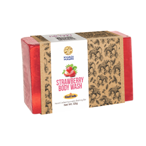 Mauri Herbal Strawberry Body Wash - Khadi mauri - 