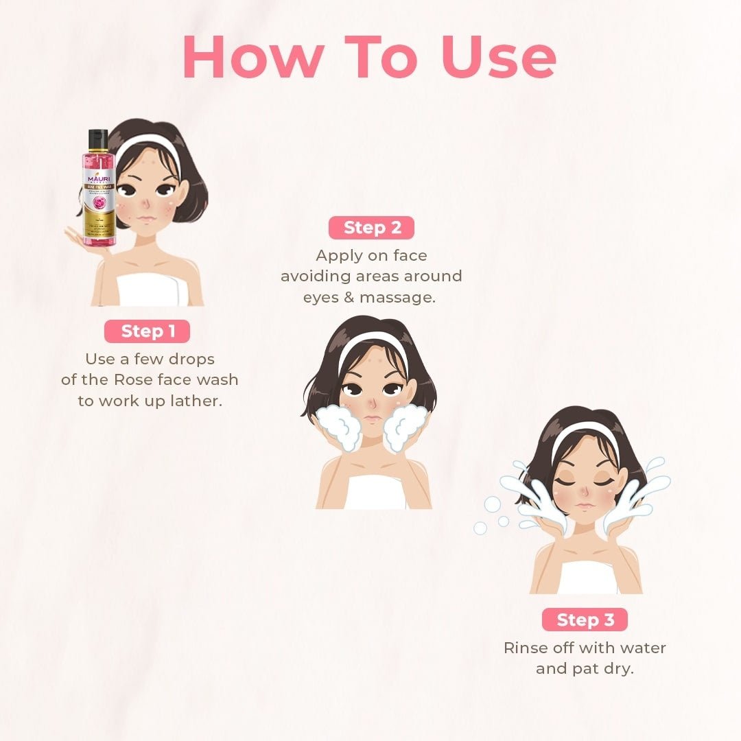 ROSE FACE WASH - Khadi mauri - 