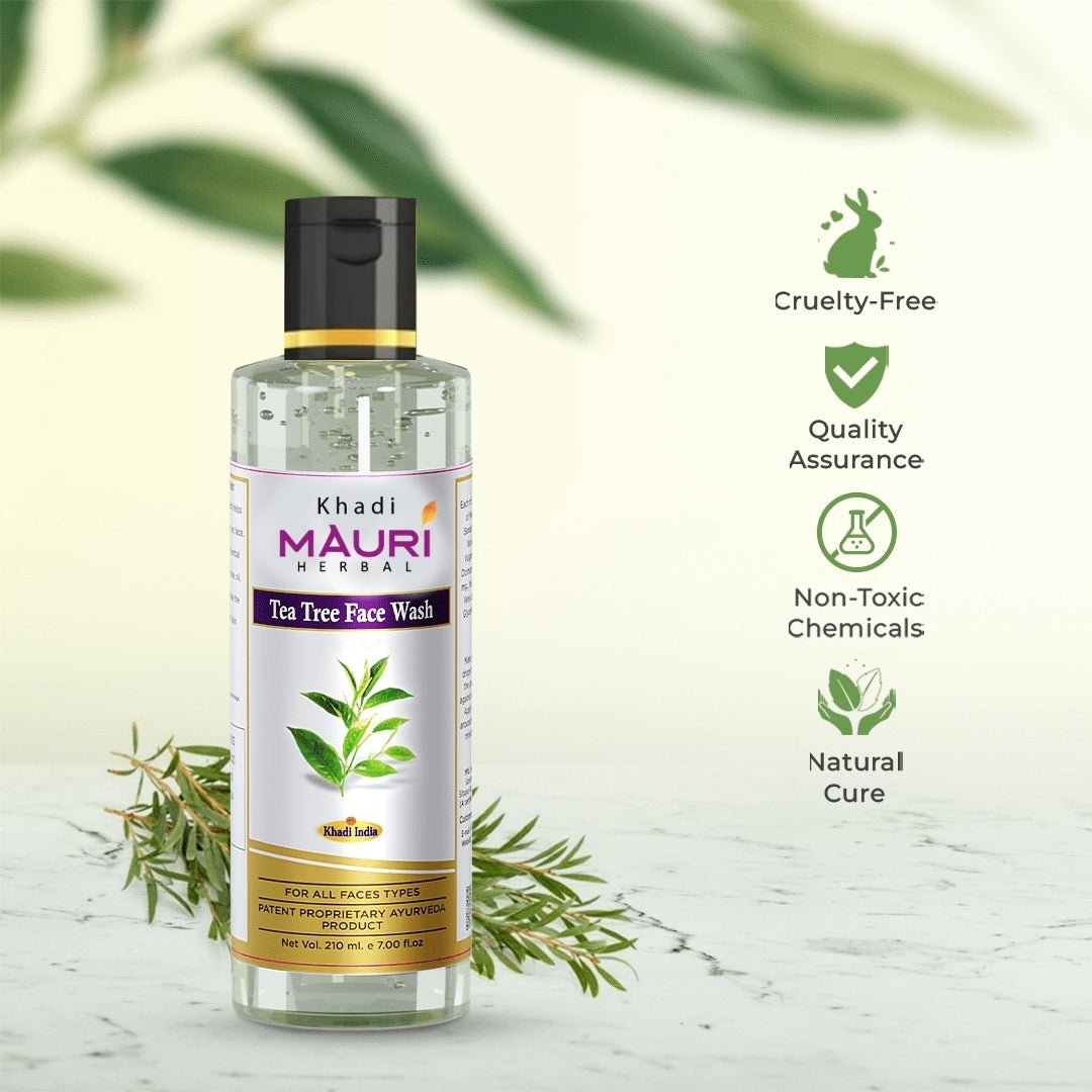 TEA TREE FACE WASH - Khadi mauri - 